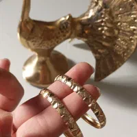 النگو بچه گانه رنگ ثابت قیمت ۲۰۰ تومان|بدلیجات|قم, علی آباد|دیوار