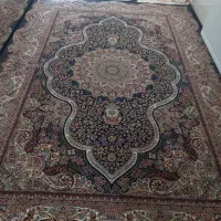 4 تخته فرش 9 متری دستبافت گونه سرمه ای