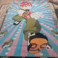 فرش اتاق کودک کاملا سالم  وتمیز