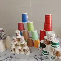 تولیدوفروش عمده لیوان کاغذی با کیفیت بالا در۴سایز