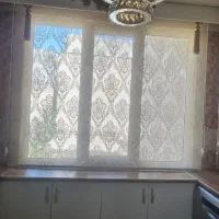 پرده زبرا دو مکانیزه با کتیبه بغل