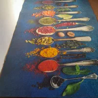 فرش فانتزی آشپزخانه