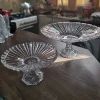 ۲ عدد میوه خوری بلوری