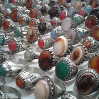 انواع انگشتر طرح نقره