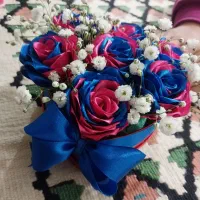 گل های روبانی
