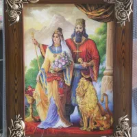 تبدیل عکس شما به تابلو فرش ۱۲۰۰ شانه برای هدیه|تابلو فرش|بندرعباس, |دیوار