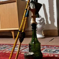 قلیان چوب گردو|کلکسیون و سرگرمی|شیراز, دینکان|دیوار