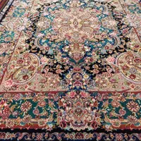 جفت 3 متری خطیبی دو کف ابریشم 55 رج|فرش|تهران, فرمانیه|دیوار