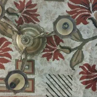 لوستر برنز 3شاخه|لوستر و چراغ آویز|تهران, شمیران‌نو|دیوار