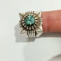 انگشتر نقره مردانه زمرت اصل