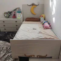 تخت کودک و نوجوان|تخت و سرویس خواب|زرند, |دیوار
