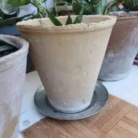 گلدون خالی سفالی