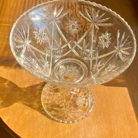 پانچ کریستال آمریکایی ستاره anchor Hocking قدیمی