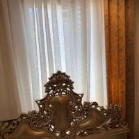 پرده بسیار نو سالم