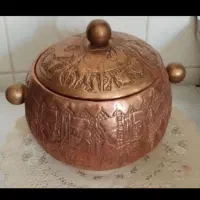 آجیل خوری مسی|ظروف سرو و پذیرایی|رشت, جماران|دیوار