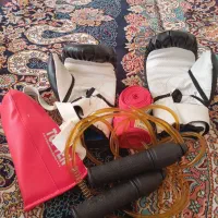 وسایل بوکس دستکش طناب مچ بند درحدنونو