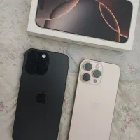 ۲ عدد iphone 16 pro max 256 za