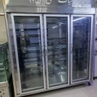 دو عدد یخچال استیل سالم