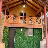 باغ و کلبه چوبی فروشی
