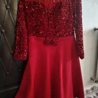 پیراهن مجلسی مخمل سایز 2