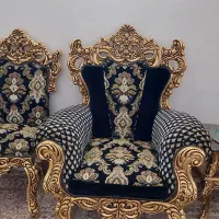 مبل سلطنتی ۱۰ نفره|مبلمان خانگی و میز عسلی|دورود, |دیوار