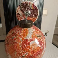 لوستر حبابی مدل خورده شیشه|لوستر و چراغ آویز|قزوین, |دیوار