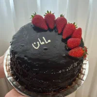 کیک تولد شکلاتی