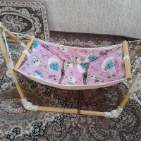 گهواره تاشو نوزاد در حد نو|کالسکه و لوازم جانبی|ابهر, |دیوار