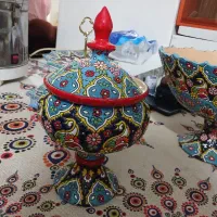 ظروف پذیرایی مینا کاری