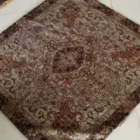 روبالشتی مخمل قدیمی طاووسی رومیزی سجاده قدیمی|صنایع دستی و سایر لوازم تزئینی|بیرجند, |دیوار