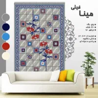 طرح فرهاد|گلیم، جاجیم، گبه|تاکستان, |دیوار