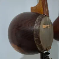 کمانچه با مهر بنیادی|سازهای سنتی|رشت, یخسازی|دیوار