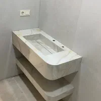 روشویی سرامیکی سفارشی طرح دلخواه