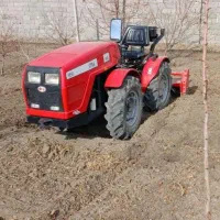 شخم زنی با تراکتور کمرشکن و تیلر18