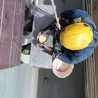 کار درارتفاع راپل شستشو نماپیچ رولپلاک بدون داربست|خدمات پیشه و مهارت|کرمان, |دیوار