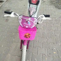 اسباب دوچرخه دخترانه خوشگل و خوشرنگ عین نو|اسباببازی بچه|مرند, |دیوار