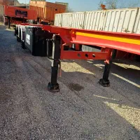 تریلی سه محورتیغه کانتین بر طرح ماموت خشک