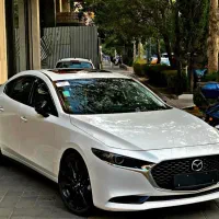 مزدا3 مدل2025 صفر پلاک ملی سفید ومشکی