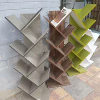 کتابخانه درختی زیبا محکم|کتابخانه، شلف، قفسه‌های دیواری|کرمان, |دیوار