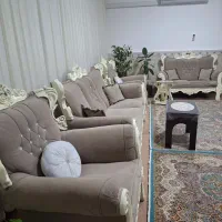 مبل کلاسیک هفت نفره در حد نو   مبل راحتی پنج نفره