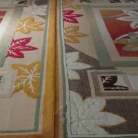 گلیم فرش طرح دار