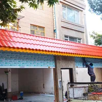 سقف‌شیبدارشیروانی سبک الاچیق سایبان اسکلت سوله‌‌|خدمات پیشه و مهارت|مشهد, پنجتن|دیوار