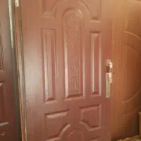 درب چوبی دو تیکه در حد نو|مصالح و تجهیزات ساختمان|اصفهان, ناژوان|دیوار