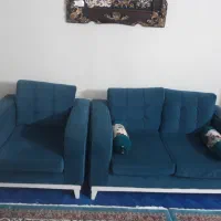 یک دست مبل راحتی ۷نفره و جلو مبلی و بوفه|مبلمان خانگی و میز عسلی|کرج, شهرک کوثر|دیوار