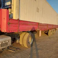 تریلی سه محور  نیم لبه