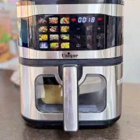 سرخ کن رژیمی بدون روغن یونیک دو المنته 10 لیتربزرگ|اجاق گاز و لوازم برقی پخت‌وپز|کرمانشاه, |دیوار