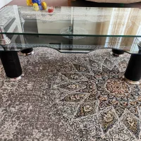 میز جلو مبلی شیشه ای|مبلمان خانگی و میز عسلی|کرمان, |دیوار