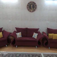 مبل راحتی 7نفره|مبلمان خانگی و میز عسلی|تاکستان, |دیوار