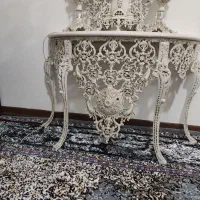 آینه و کنسول و شمعدان و ساعت|بوفه، ویترین، کنسول|سنندج, |دیوار