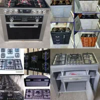 اجاق گاز کابینتی بدون چک اقساطی ۵و۴ شعله کد۹۸۰۷ui|اجاق گاز و لوازم برقی پختوپز|رشت, رشتیان|دیوار